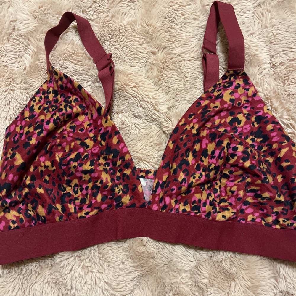 Red bralette